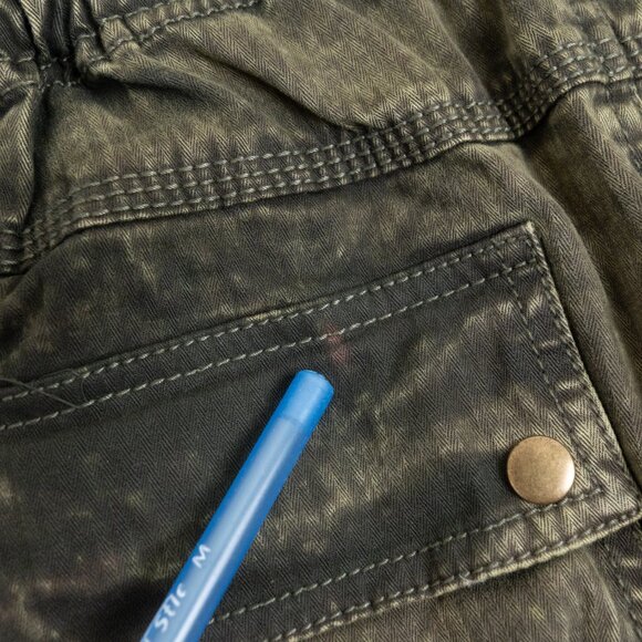 Free People We The Free Can't Compare Slouch Pants Green - Picture 14 of 14